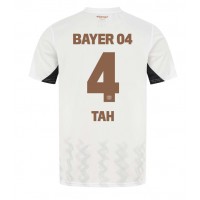 Bayer Leverkusen Jonathan Tah #4 Replica Away Shirt 2024-25 Short Sleeve